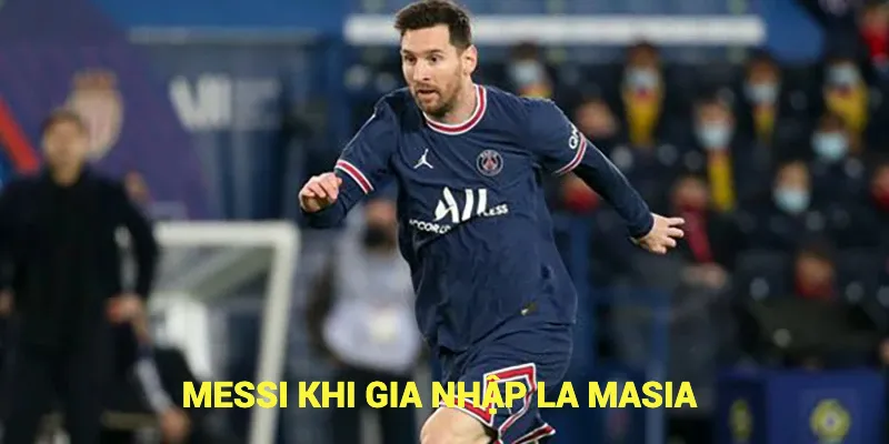 Hình ảnh đầu tiên của Messi tại La Masia
